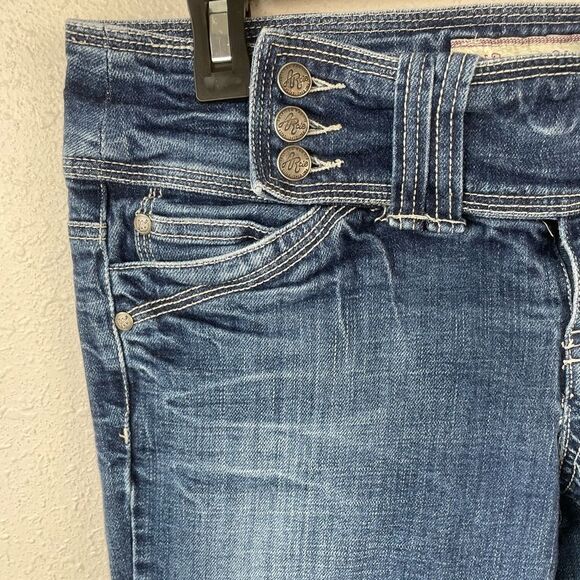 American Rag Flared Denim Jeans Size 9 EUC - Picture 3 of 7